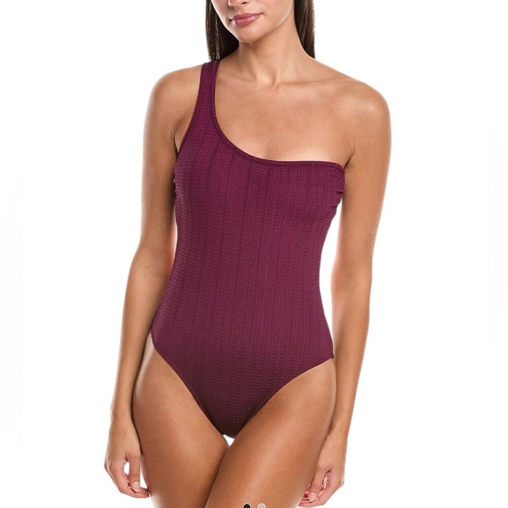 << Lemlem Amelia One-Piece Burgundy Swimsuit – Sz Large